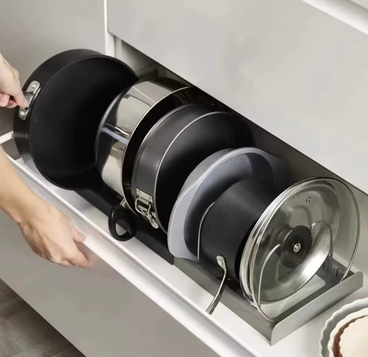 Organizador de ollas